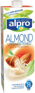Alpro Badem Sütü Şekersiz 1 Litre