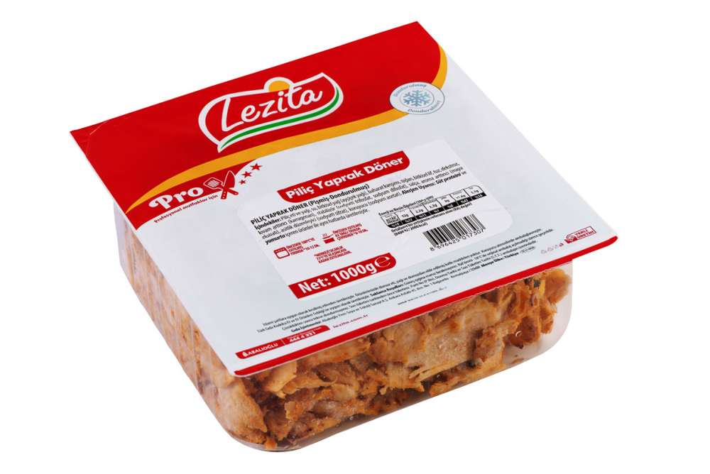 Lezita Pişmiş Piliç Döner