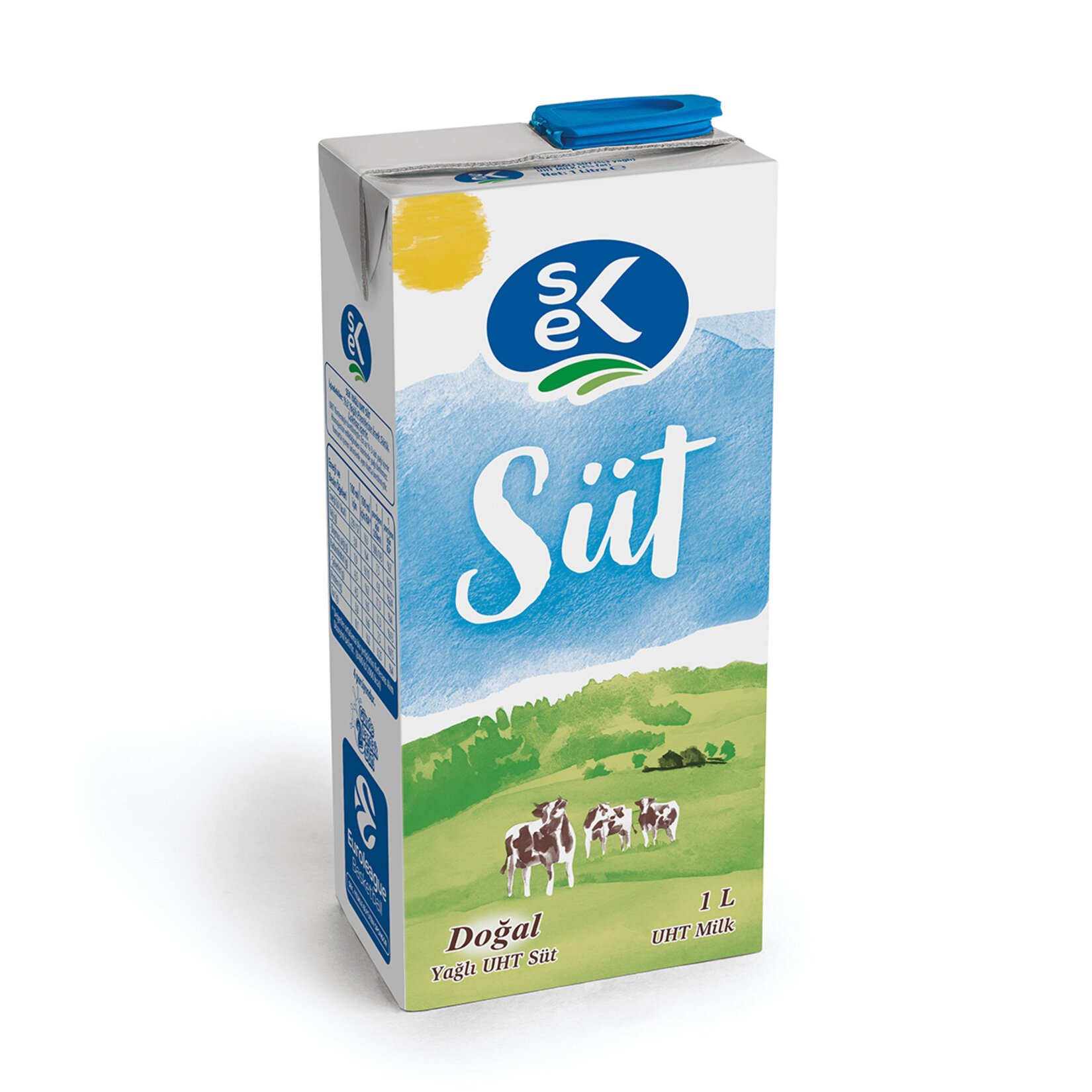 Sek Yarım Yağlı Süt 1 Litre