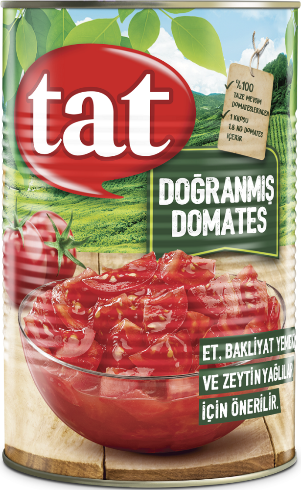 Tat Doğranmış Domates (4050gr)